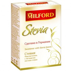 Milford заменитель сахара стевия - 100 шт.